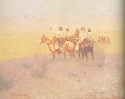 Frederic Remington Evening in the Desert (mk43) china oil painting reproduction